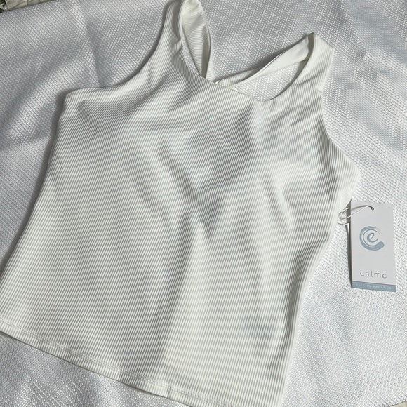 Johnny Was Calme Endurance Cross Back Tank - Picture 1 of 9